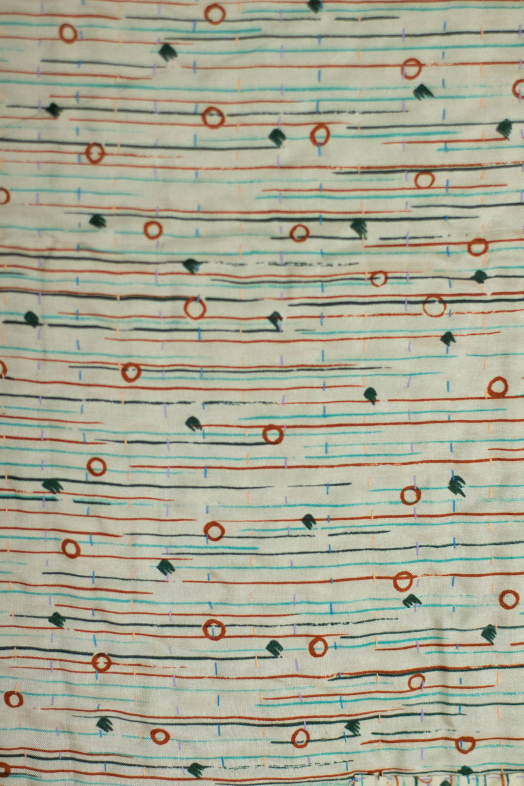 Graceful Silk Blend Kantha Throw