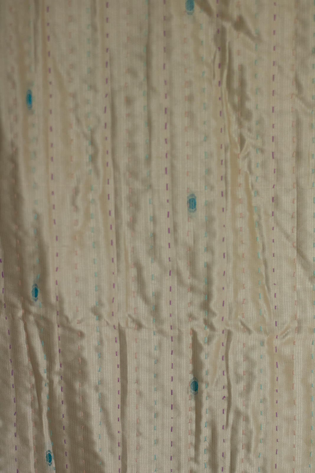 Lavish Silk Blend Kantha Throw