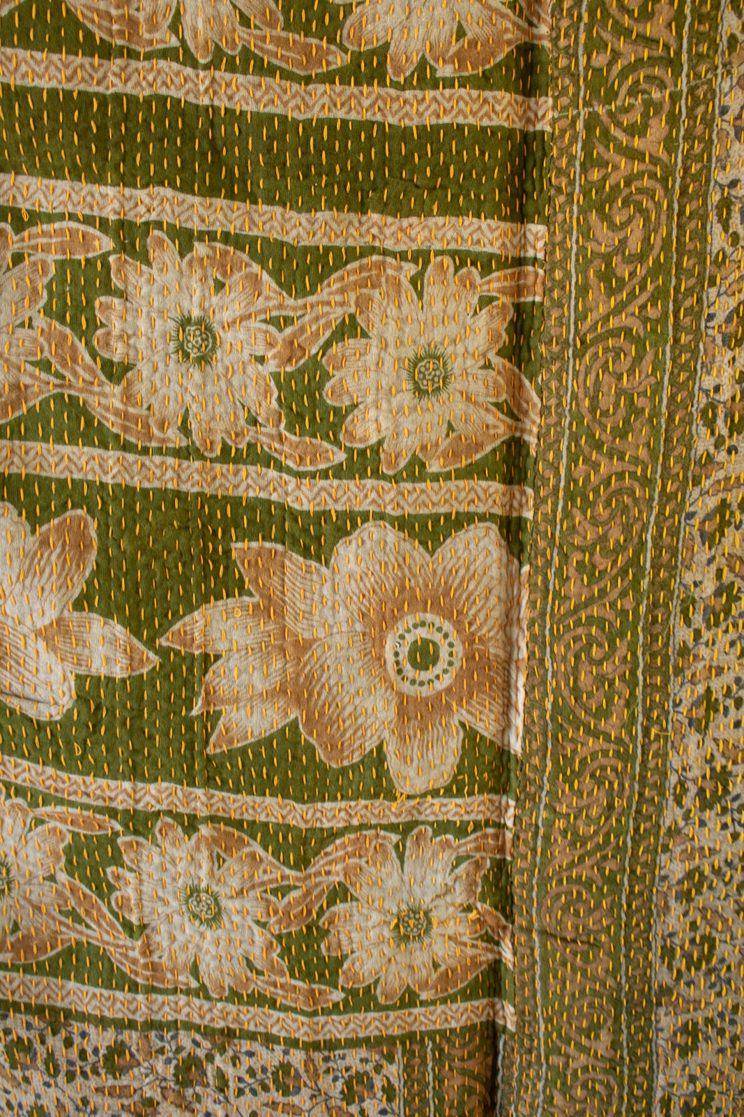 Masterpiece No. 7 Kantha Quilt