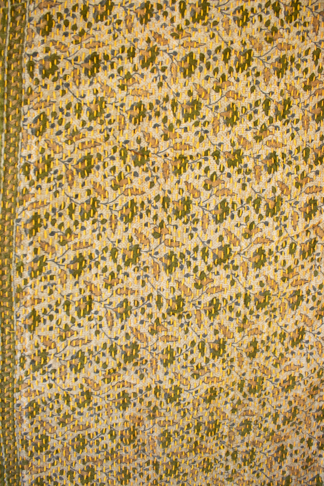 Masterpiece No. 7 Kantha Quilt