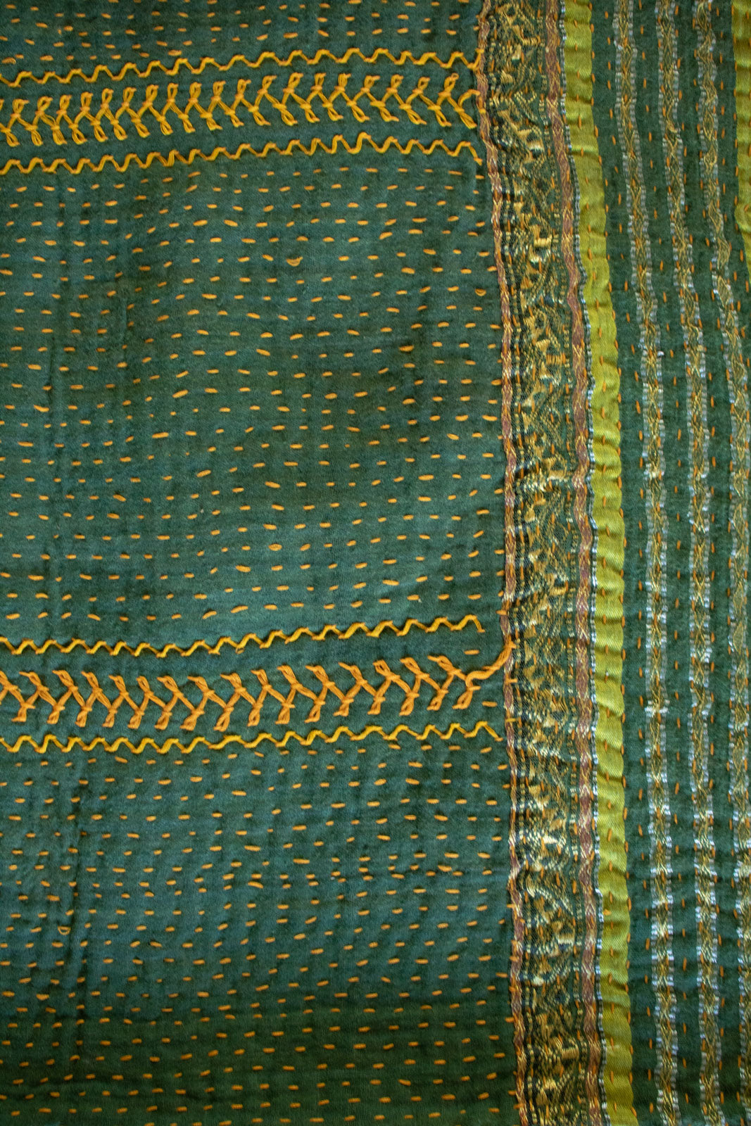 Masterpiece No. 7 Kantha Quilt