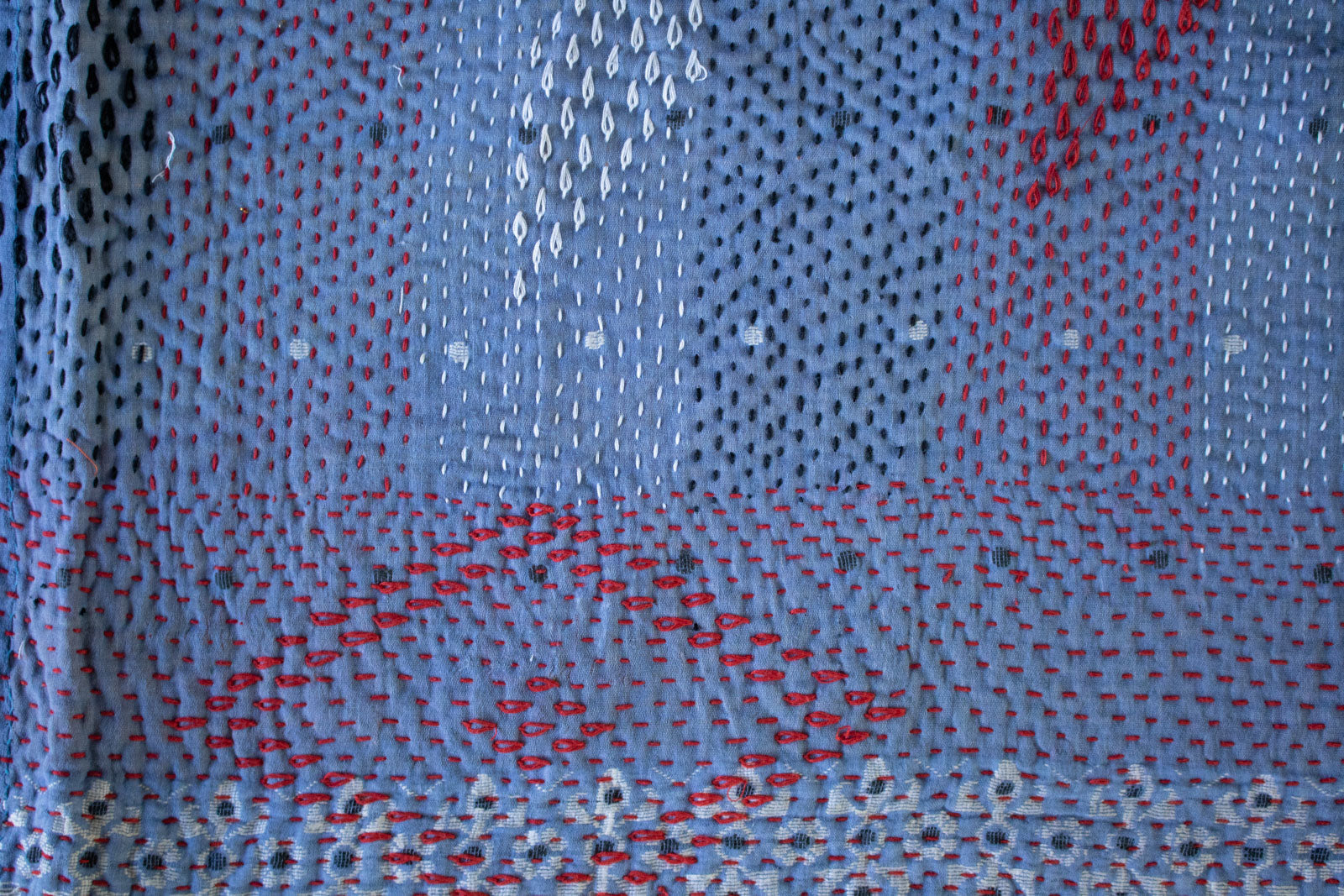 Masterpiece No. 8 Kantha Quilt