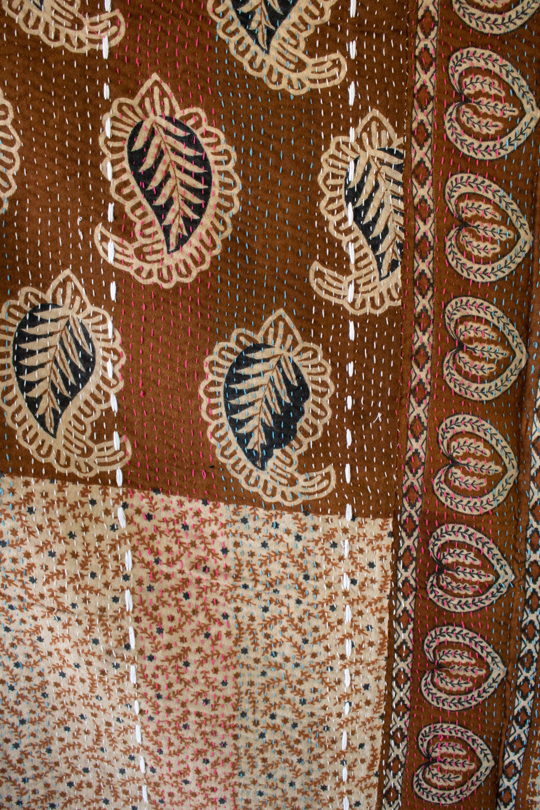 Masterpiece No. 11 Kantha Quilt