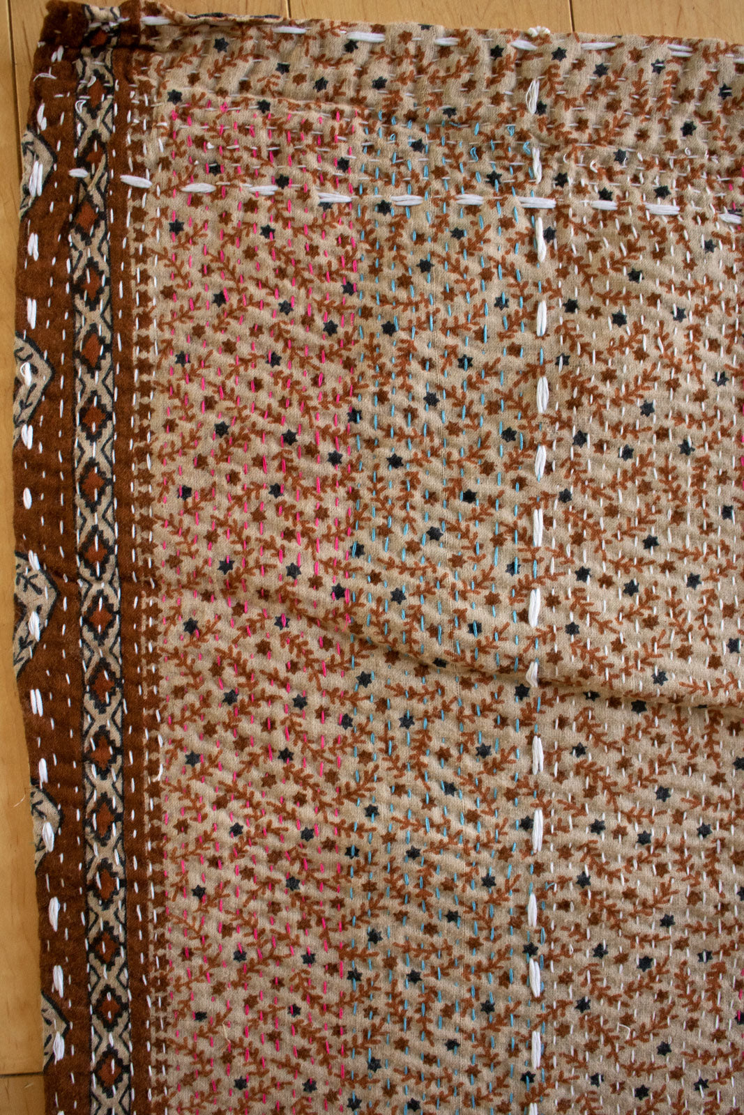 Masterpiece No. 11 Kantha Quilt