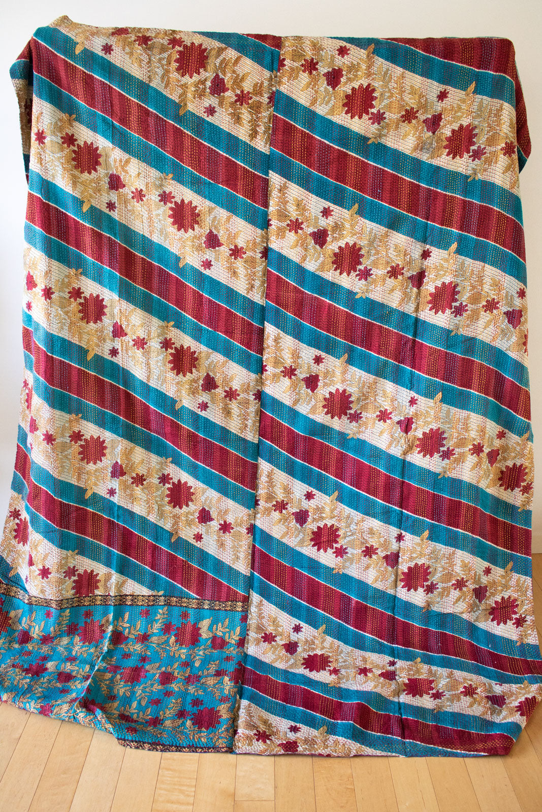Masterpiece No. 18 Kantha Quilt