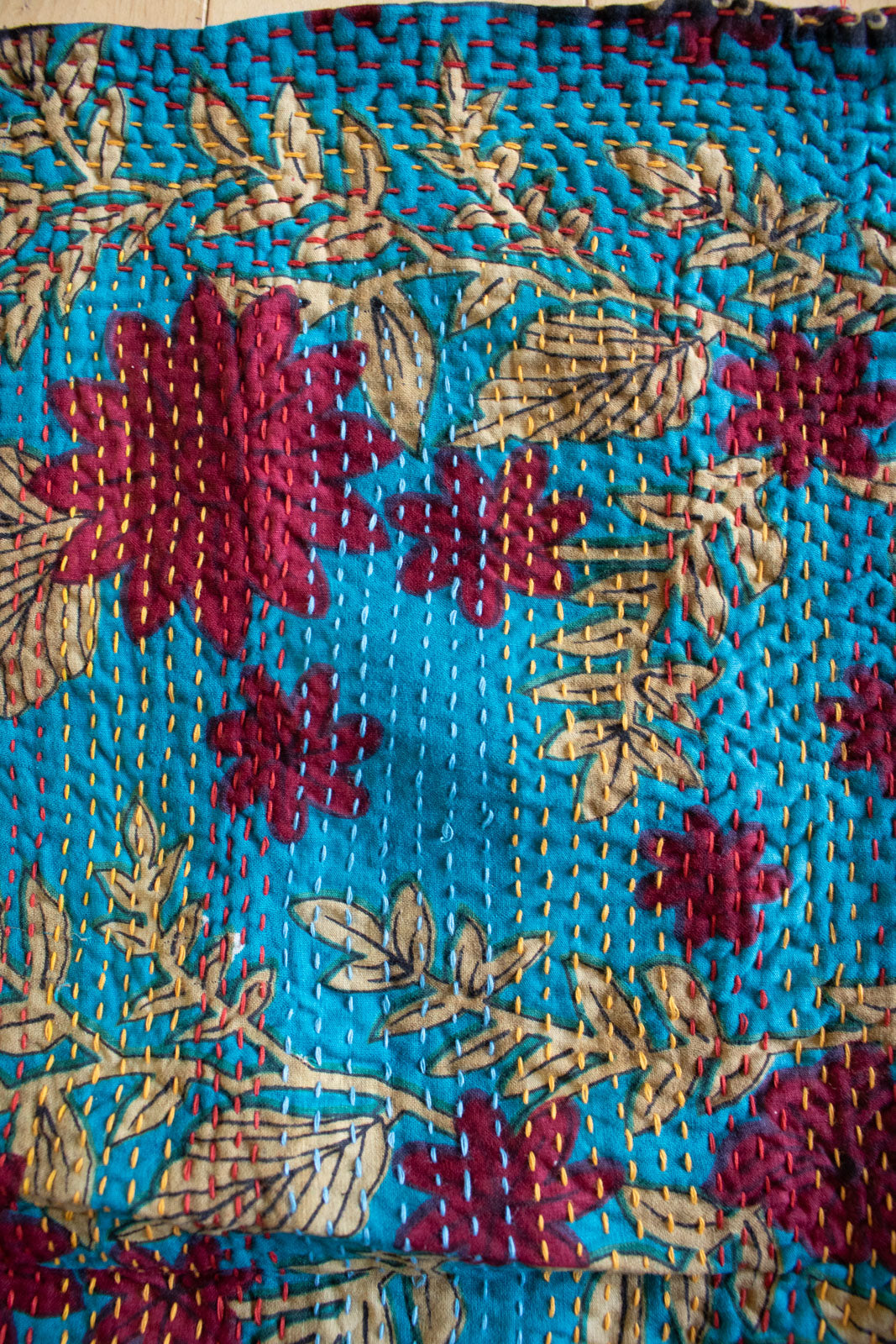 Masterpiece No. 18 Kantha Quilt
