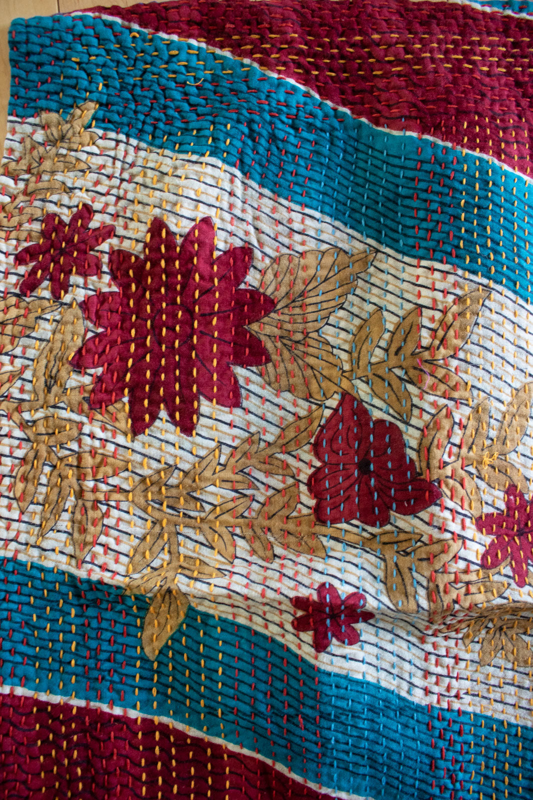 Masterpiece No. 18 Kantha Quilt