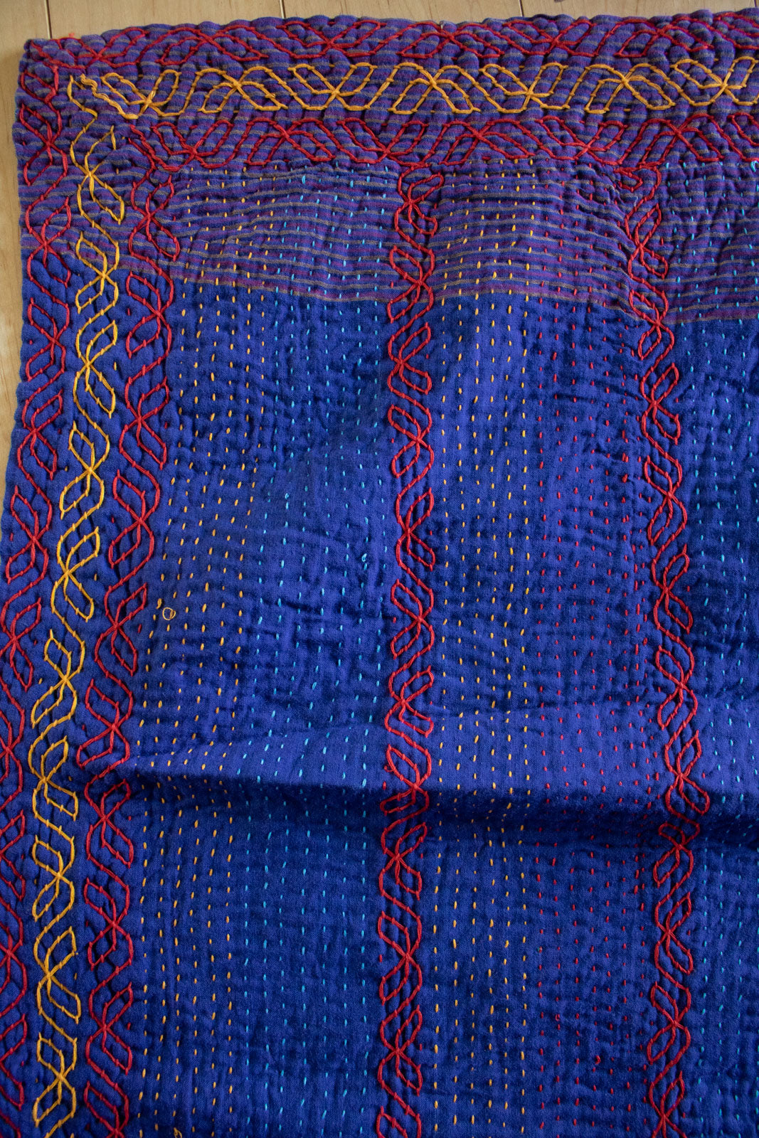 Masterpiece No. 18 Kantha Quilt