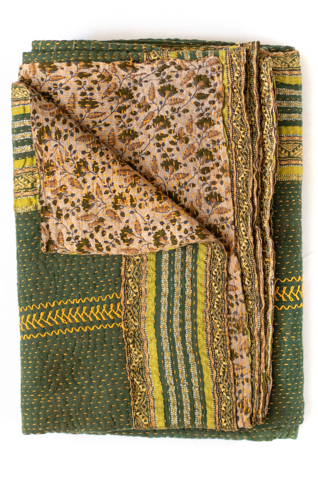 Masterpiece No. 7 Kantha Quilt