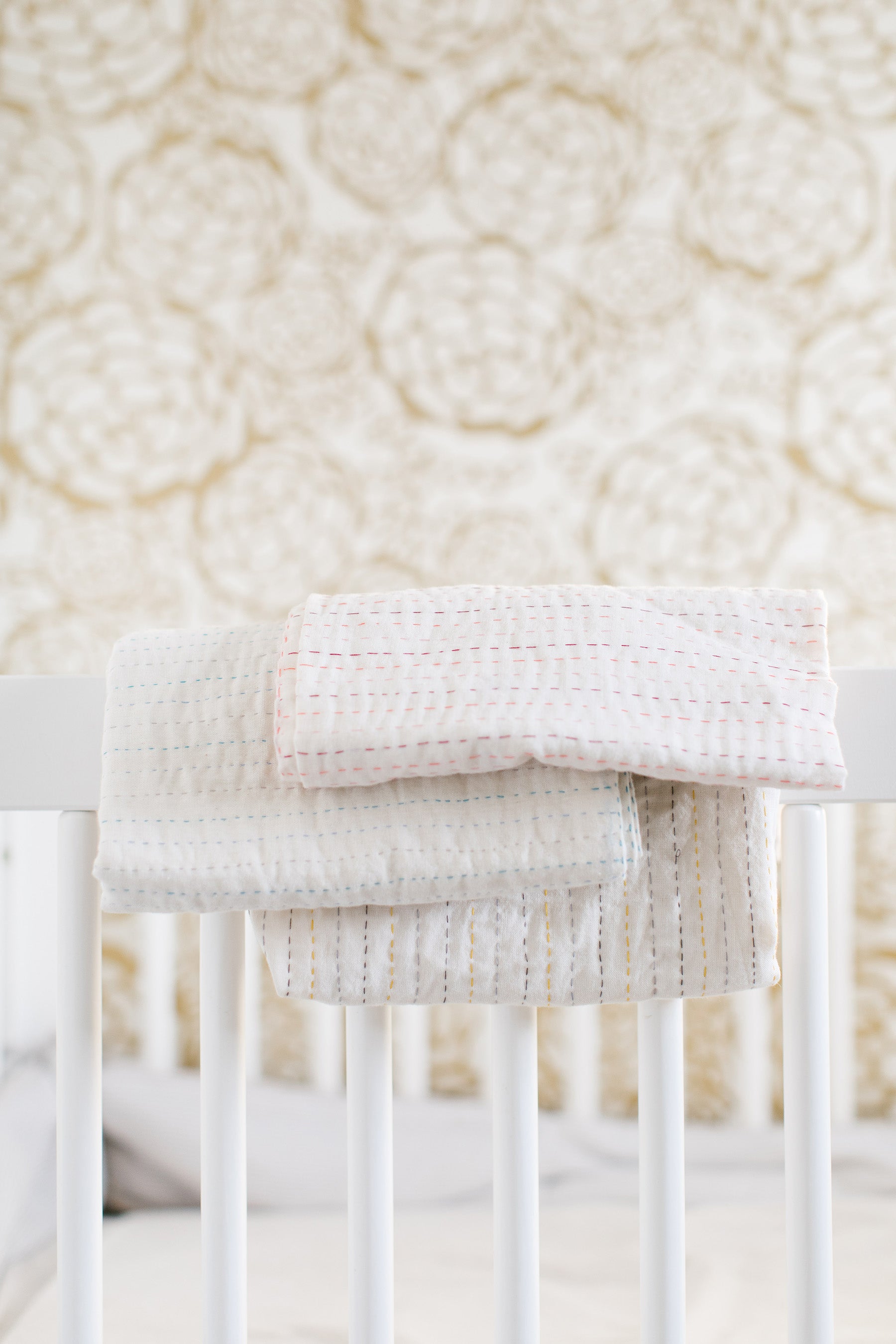 Kantha Baby Swaddle Blanket