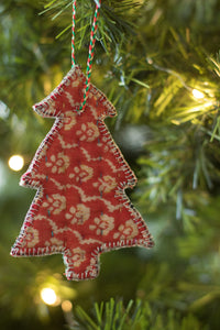 Kantha Stitched Tree Ornament - dignify
 - 1