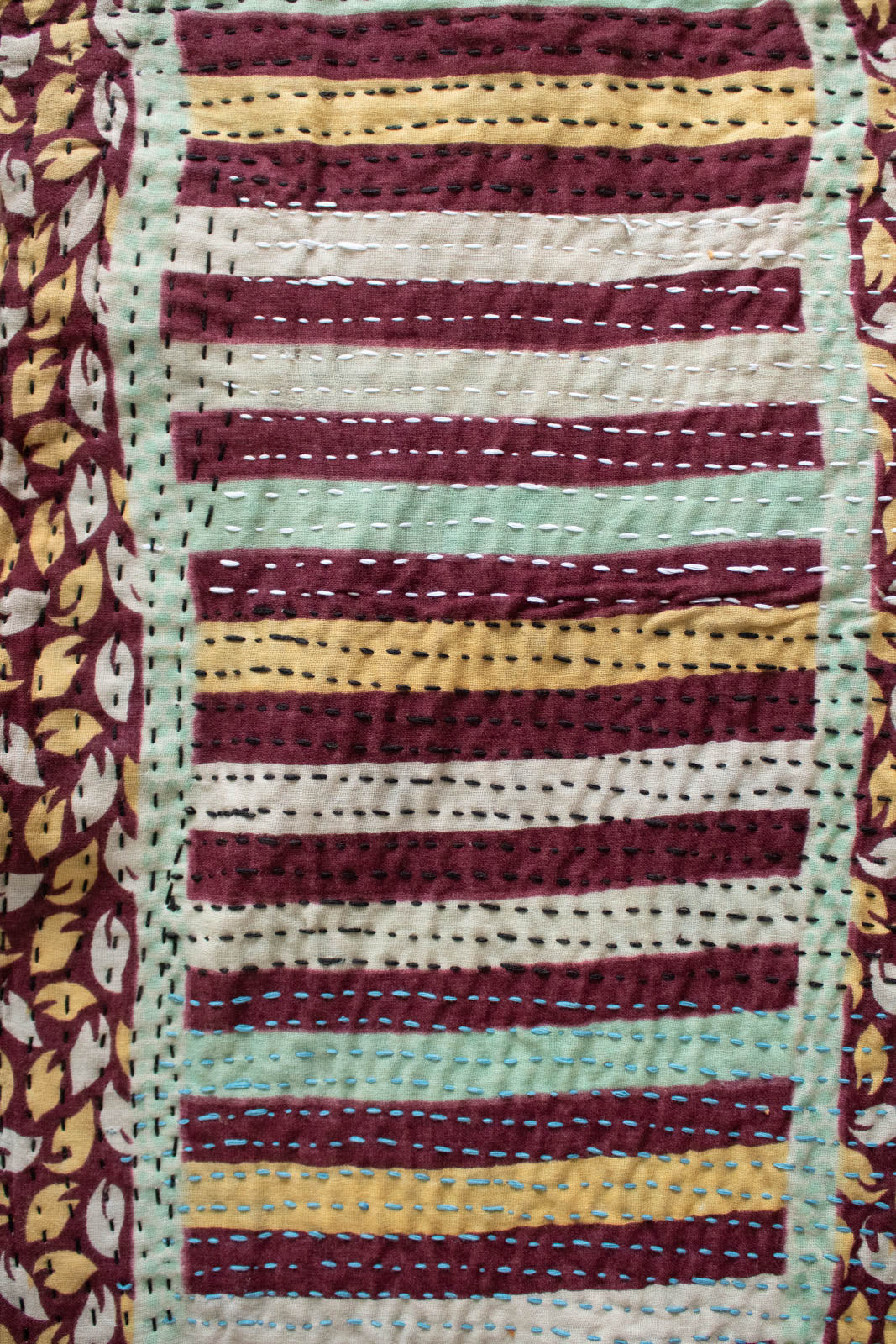 Masterpiece No. 77 Kantha Quilt