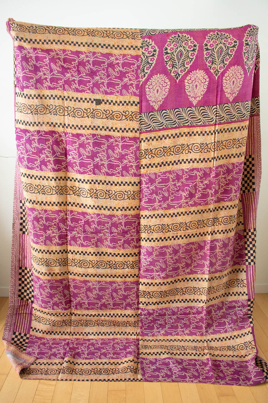 Masterpiece No. 62 Kantha Quilt