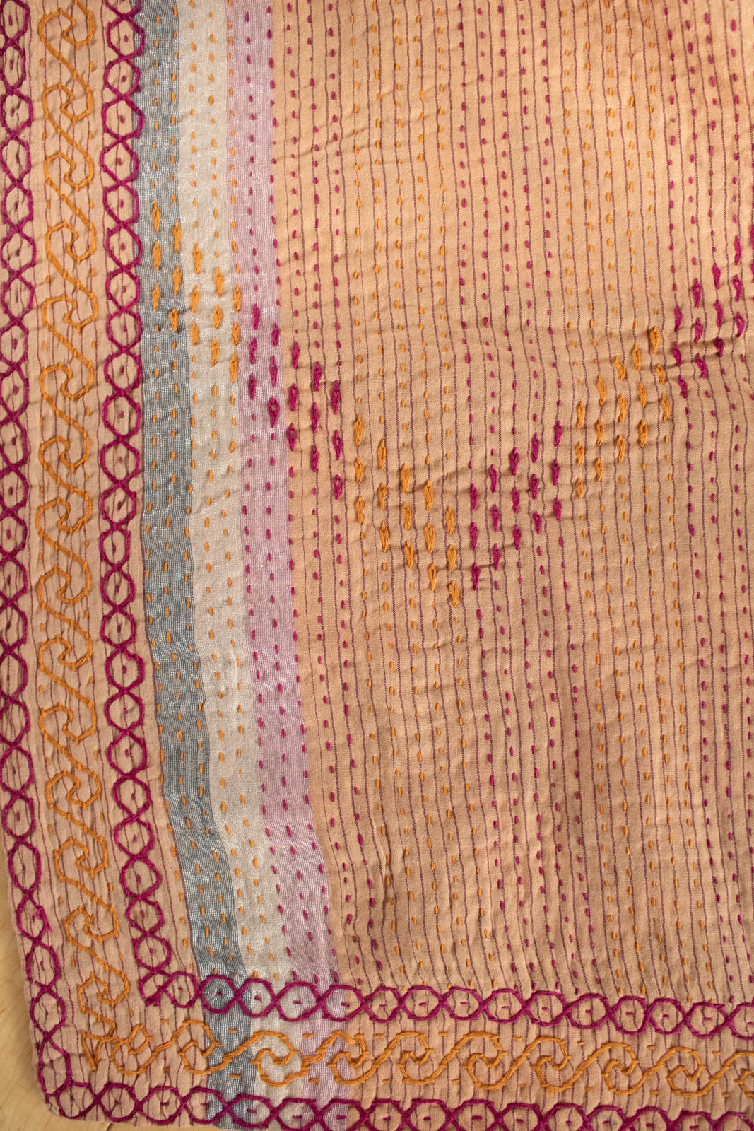 Masterpiece No. 62 Kantha Quilt