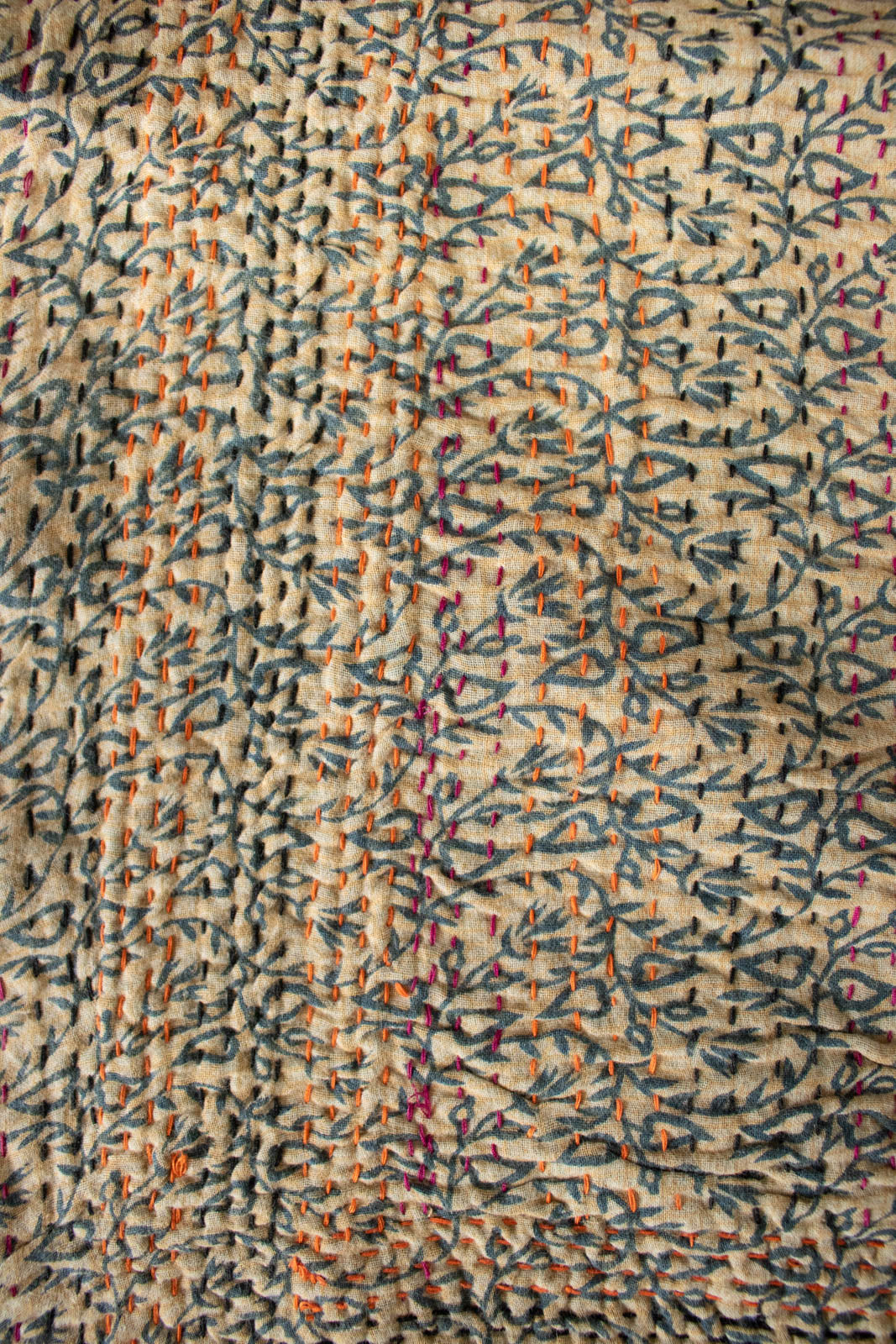 Masterpiece No. 66 Kantha Quilt