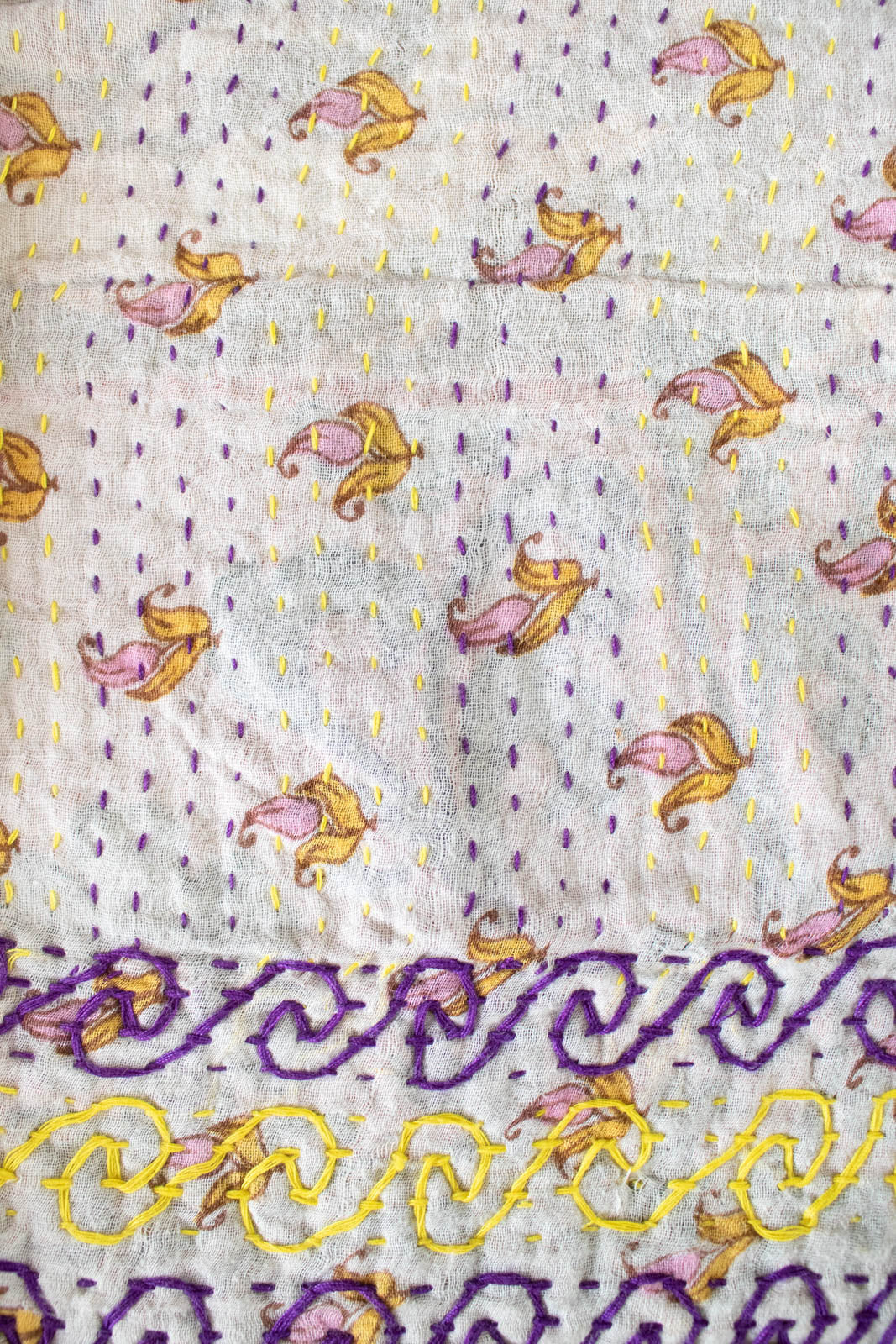 Masterpiece No. 67 Kantha Quilt