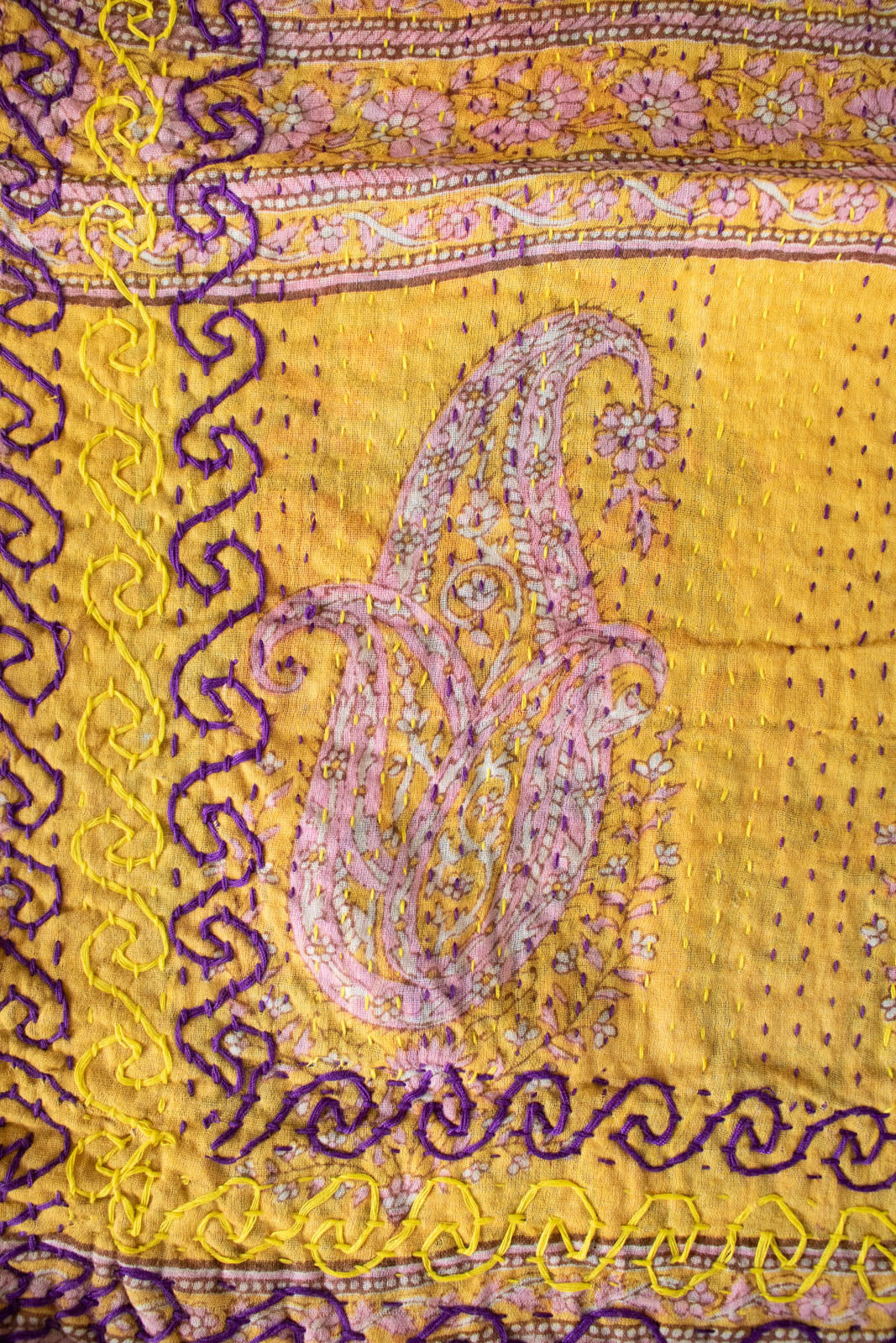 Masterpiece No. 67 Kantha Quilt